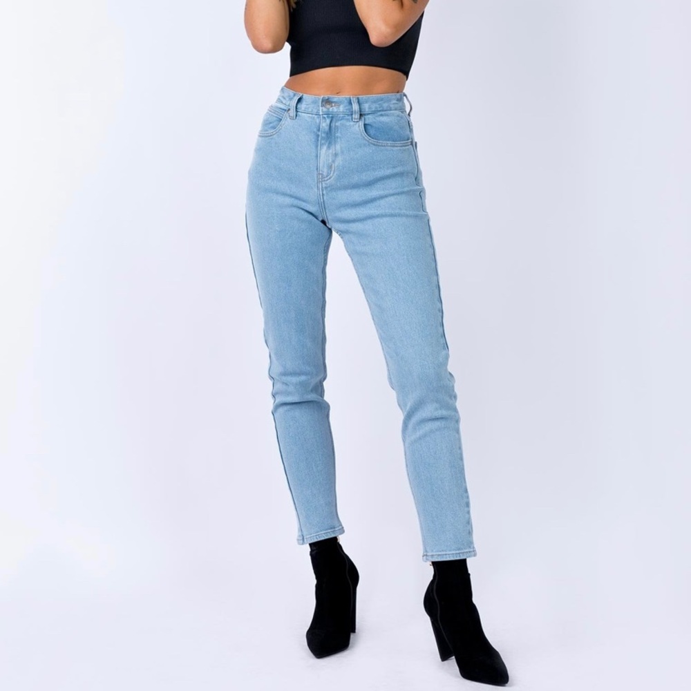 Afends Denim high waist slim fit jean